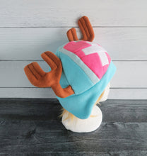 Load image into Gallery viewer, Tony Tony Chopper one piece cosplay costume Fleece Hat