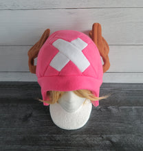 Load image into Gallery viewer, Tony Tony Chopper one piece cosplay costume Fleece Hat 
