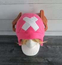 Load image into Gallery viewer, Tony Tony Chopper one piece cosplay costume Fleece Hat