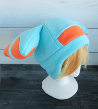 Load image into Gallery viewer, Blue Elephant Ears Fleece Hat