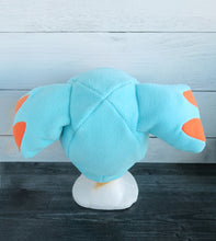 Load image into Gallery viewer, Blue Elephant Ears Fleece Hat