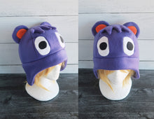 Load image into Gallery viewer, Poncho Bear Fleece Hat