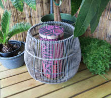 Load image into Gallery viewer, Pōpolohua Lantern Polynesian Indoor Decor
