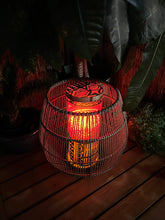 Load image into Gallery viewer, Pōpolohua Lantern Polynesian Indoor Decor
