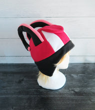 Load image into Gallery viewer, Demon Stripped Horn Fleece Hat
