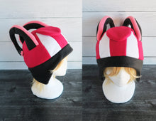 Load image into Gallery viewer, Demon Stripped Horn Fleece Hat