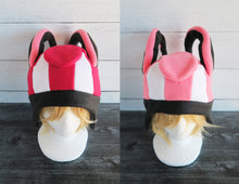 Load image into Gallery viewer, Demon Stripped Horn Fleece Hat