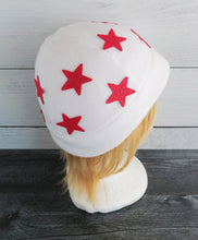 Load image into Gallery viewer, Star Fleece Hat - Felt Stars