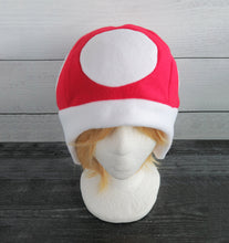 Load image into Gallery viewer, Mushroom and Toad Fleece Hat