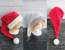 Load image into Gallery viewer, Santa Fleece Hat