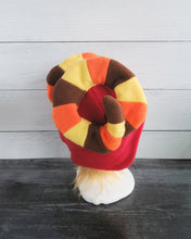 Load image into Gallery viewer, Custom Sheep Tri-Color Horns - Fleece Hat