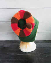 Load image into Gallery viewer, Custom Sheep Tri-Color Horns - Fleece Hat