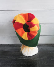 Load image into Gallery viewer, Custom Sheep Tri-Color Horns - Fleece Hat