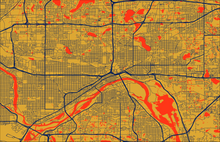 Load image into Gallery viewer, St Paul, MN City Map Print