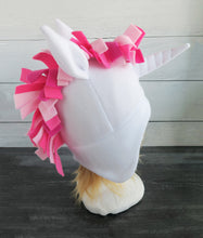 Load image into Gallery viewer, Pink Unicorn Fleece Hat