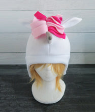 Load image into Gallery viewer, Pink Unicorn Fleece Hat