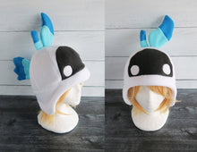 Load image into Gallery viewer, Blue Wind Spirit Fleece Hat