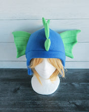 Load image into Gallery viewer, Sea Serpent Hat - Water Dragon Hat - Kelp Dragon Fleece Hat