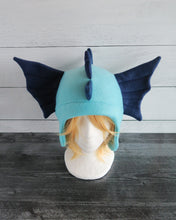 Load image into Gallery viewer, Sea Serpent Hat - Water Dragon Hat - Kelp Dragon Fleece Hat