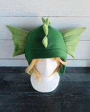 Load image into Gallery viewer, Sea Serpent Hat - Water Dragon Hat - Kelp Dragon Fleece Hat