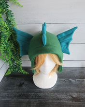 Load image into Gallery viewer, Sea Serpent Hat - Water Dragon Hat - Kelp Dragon Fleece Hat
