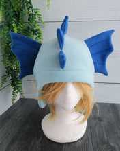 Load image into Gallery viewer, SALE on Select Water Dragon/Halloween Dragon Hats - Kelp Dragon Fleece Hat