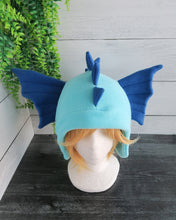 Load image into Gallery viewer, Sea Serpent Hat - Water Dragon Hat - Kelp Dragon Fleece Hat