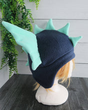 Load image into Gallery viewer, Sea Serpent Hat - Water Dragon Hat - Kelp Dragon Fleece Hat