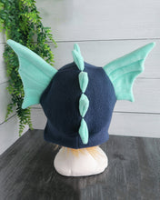 Load image into Gallery viewer, Sea Serpent Hat - Water Dragon Hat - Kelp Dragon Fleece Hat