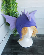 Load image into Gallery viewer, Sea Serpent Hat - Water Dragon Hat - Kelp Dragon Fleece Hat