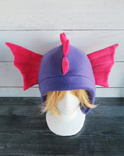 Load image into Gallery viewer, Sea Serpent Hat - Water Dragon Hat - Kelp Dragon Fleece Hat