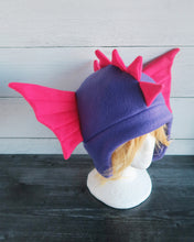 Load image into Gallery viewer, Sea Serpent Hat - Water Dragon Hat - Kelp Dragon Fleece Hat