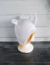Load image into Gallery viewer, Rhino Hat, Rhinoceros Hat, Horned Hat - Animal Fleece Hat