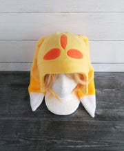 Load image into Gallery viewer, Yellow Bunny Fleece Hat