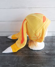 Load image into Gallery viewer, Yellow Bunny Fleece Hat