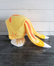 Load image into Gallery viewer, Yellow Bunny Fleece Hat