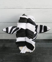 Load image into Gallery viewer, Zebra with Mane Fleece Hat