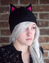 Load image into Gallery viewer, Cat Fleece Hat