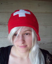 Load image into Gallery viewer, Swiss Flag Fleece Hat