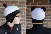 Load image into Gallery viewer, Panda Bear Fleece Hat - Customizable