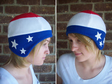 Load image into Gallery viewer, USA Stars and Stripes Flag Fleece Hat