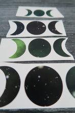 Load image into Gallery viewer, Moon Phase Sailor Moon Boho Cresent Moon decalMoon Phase Sailor Moon Boho Cresent Moon decal galazy