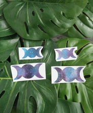 Load image into Gallery viewer, 3 Moon Phase Sailor Moon Boho Cresent Moon decal galaxy