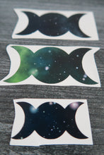Load image into Gallery viewer, 3 Moon Phase Sailor Moon Boho Cresent Moon decal galaxy