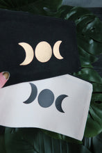 Load image into Gallery viewer, 3 Moons Canvas Bag