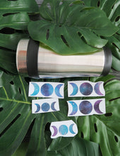 Load image into Gallery viewer, Moon Phase Sailor Moon Boho Cresent Moon decal galaxy