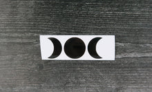 Load image into Gallery viewer, Moon Phase Sailor Moon Boho Cresent Moon decal black