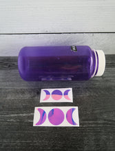 Load image into Gallery viewer, Moon Phase Sailor Moon Boho Cresent Moon decal holographic blue