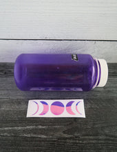 Load image into Gallery viewer, 5 Moon Phase Sailor Moon Boho Cresent Moon decal pink blue