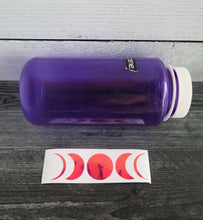 Load image into Gallery viewer, 5 Moon Phase Sailor Moon Boho Cresent Moon decal red pink